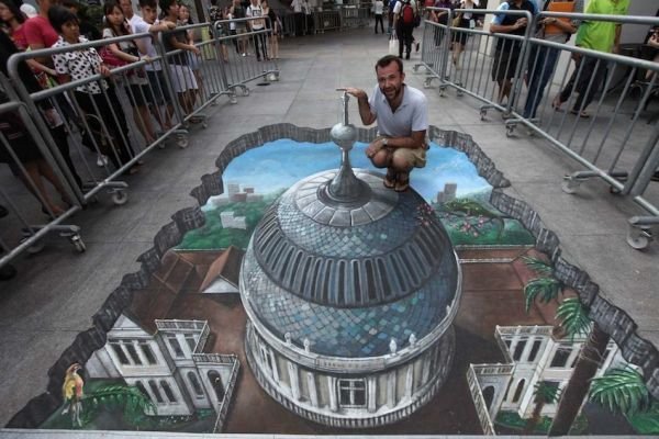 Awesome Anamorphic 3D Street Art by Joe and Max 5