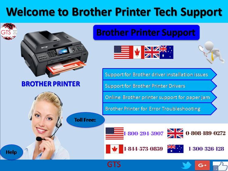 Brother Printer Tech Support Dial:USA 1-800-294-5907