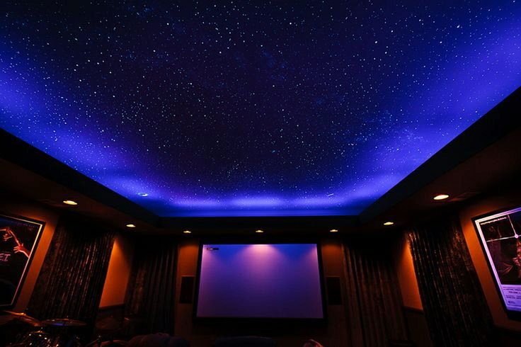 Star Ceiling Fiber Optics Vs Painted Night Sky Mural Pearltrees