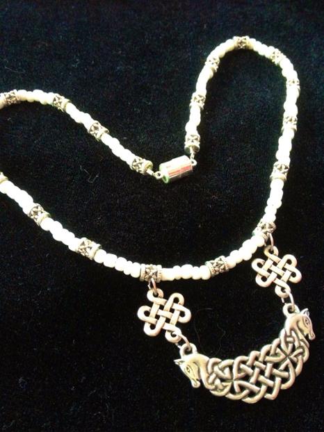 Celtic Beaded Necklace