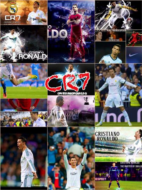 COLLAGE ON CR7