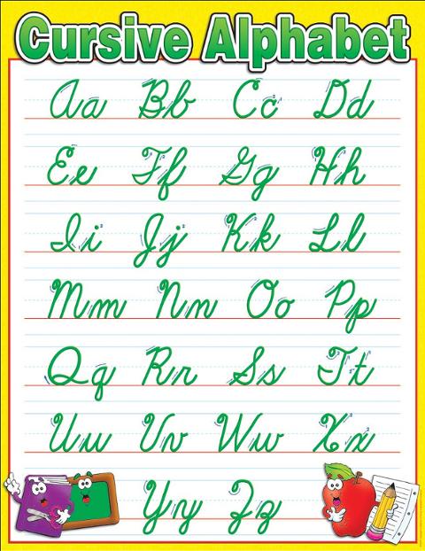 Cursive Alphabet!