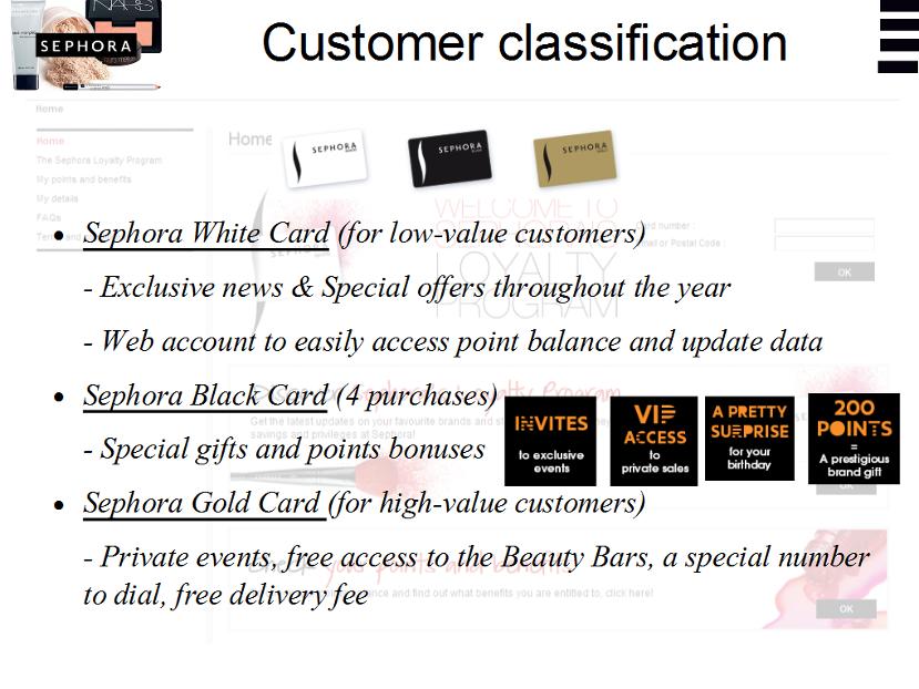 Customer classification