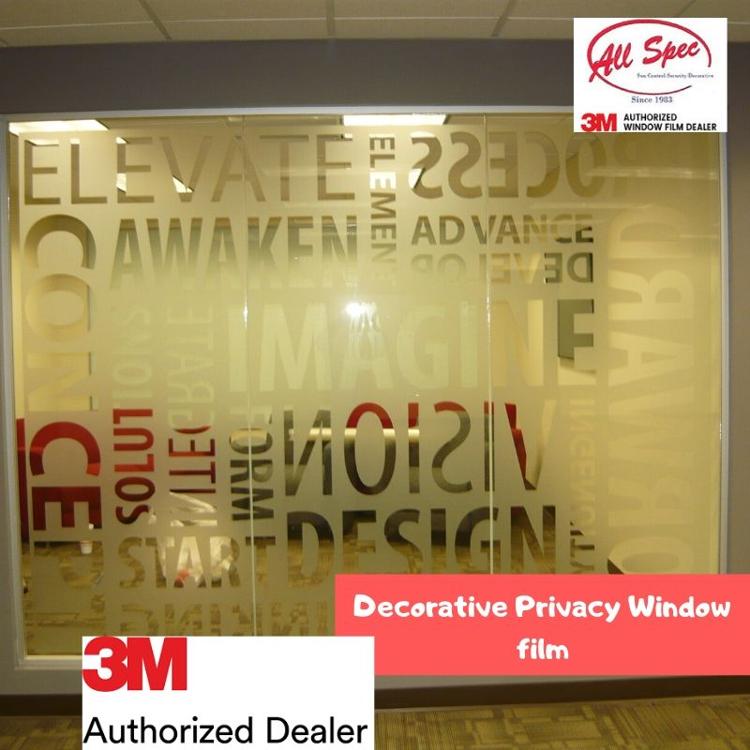 Decorative Privacy Window film http://allspecsuncontrol.com/decorative-glass-window-privacy-film/