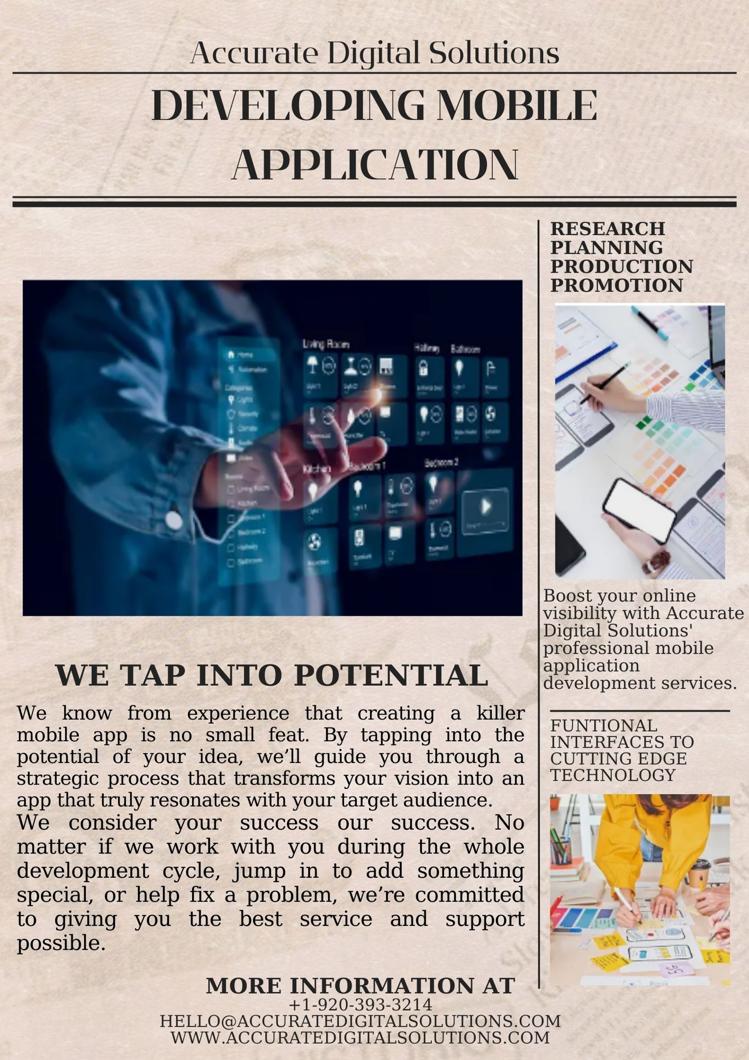 Developing Mobile Application accuratedigitalsolutions.jpg