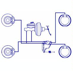 diagonal braking system