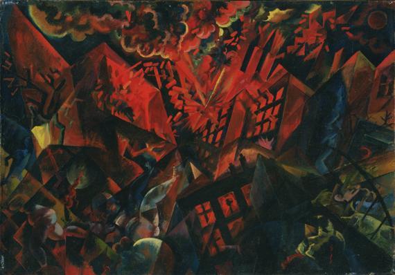 Georges Grosz, Explosion