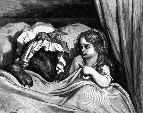 gustave Doré, 1862, Le petit chaperon rouge