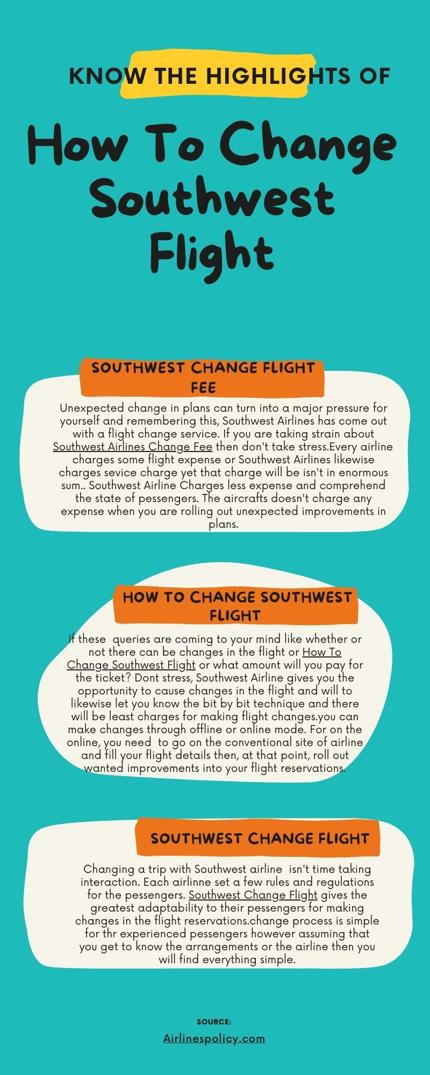 Know The Highlights Of How To Change Southwest Flight.jpg