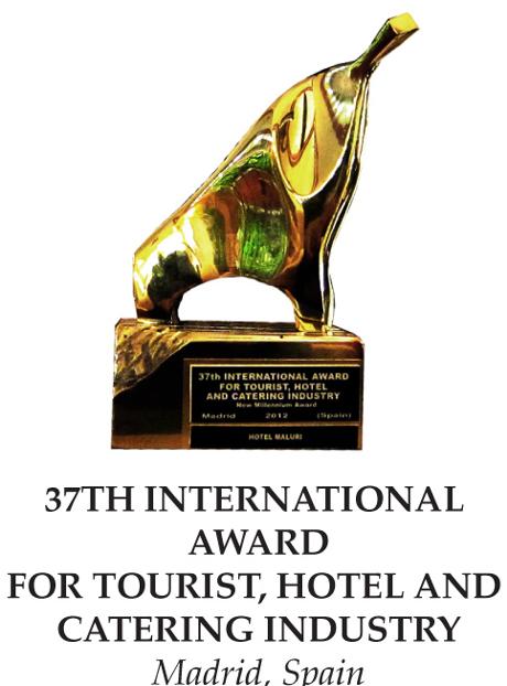 37th International Award for Tourist Hotel & Catering Industry - Madrid Spain