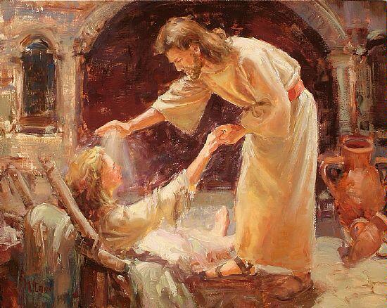 Jesus showing Compassion