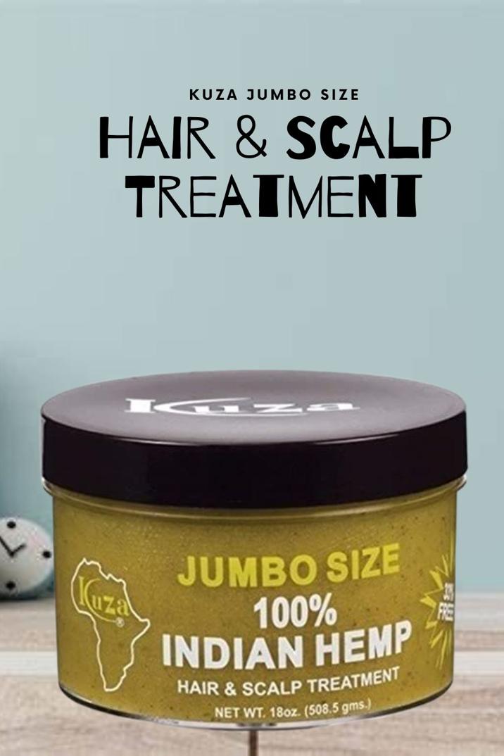 Kuza Jumbo Size 100 Indian Hemp Hair  Scalp Treatment 18oz.jpg