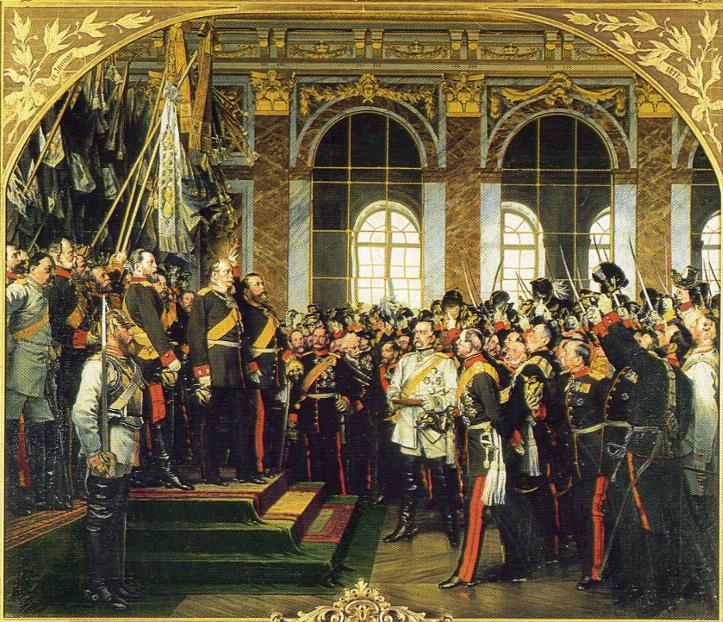 Anton von Werner - Kaiserproklamation in Versailles 1871