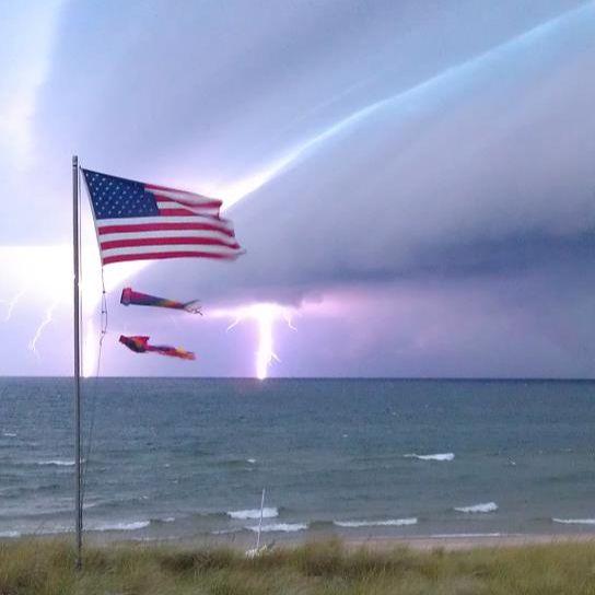 Lake Michigan Lightning