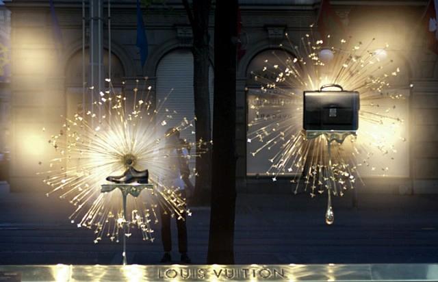 Louis Vuitton Fifth Avenue visual merchandising, New York