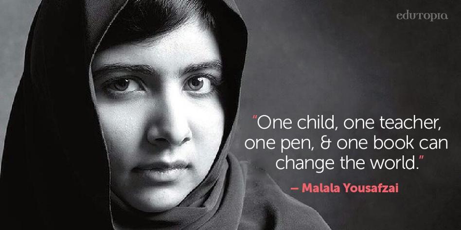 Malala es hoy Premio Nobel de la Paz 2014!