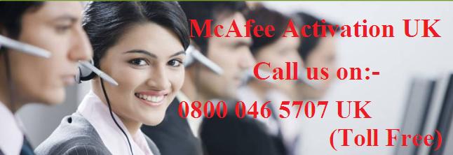 McAfee Activation UK