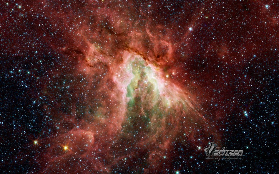 Nebulosa Omega (Spitzer)