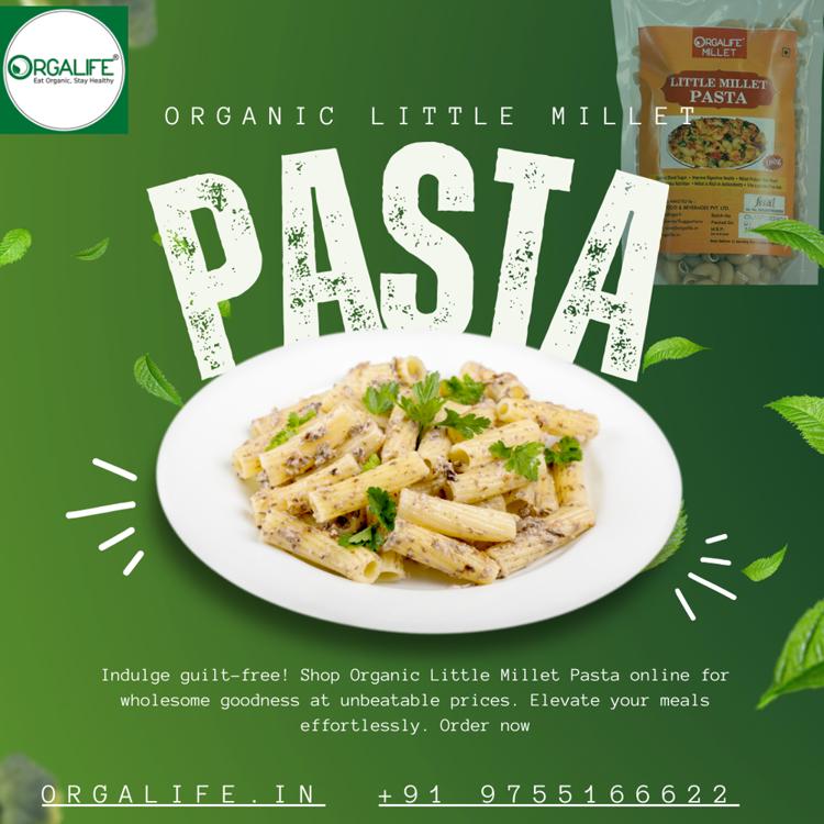 Organic Little Millet Pasta Online at best price.png