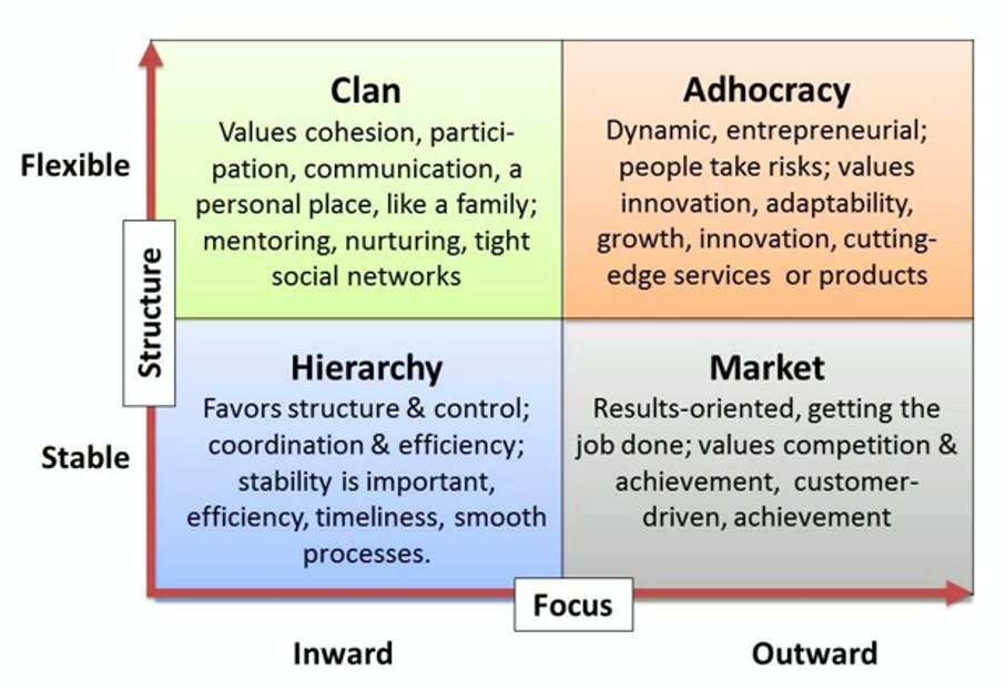 Organizational Culture Types