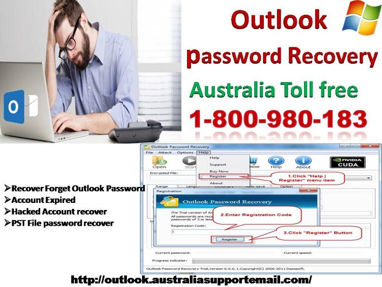 Outlook Password Recovery 1-800-980-183