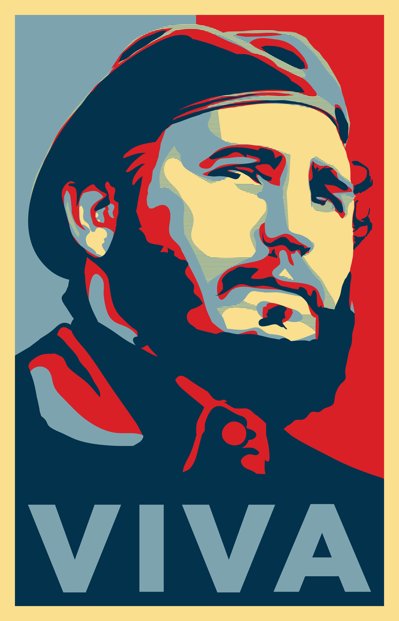 Paul : Fidel Castro pop art