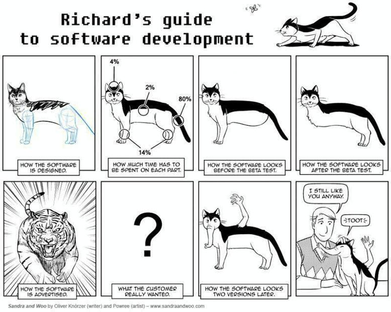 Richard's guide to software development.
