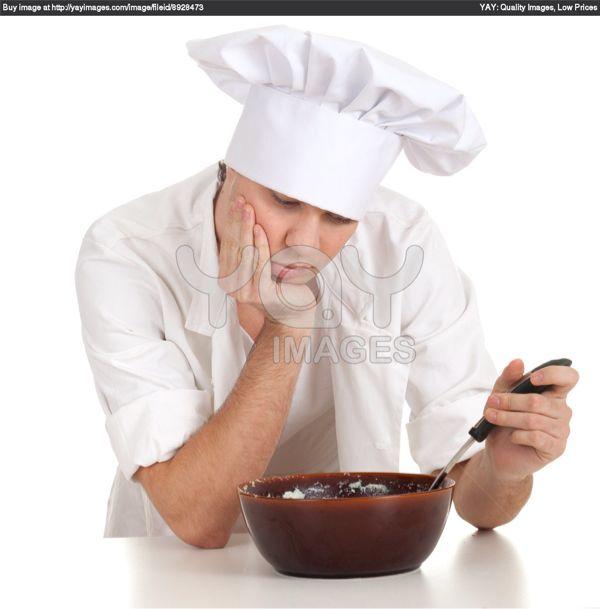 Sad Cook