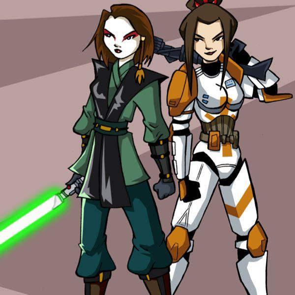 Star Wars Azula and Suki