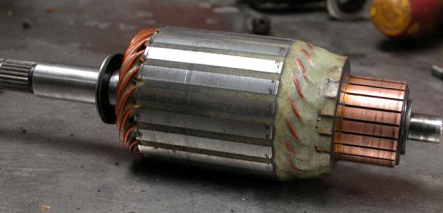 starter motor armature