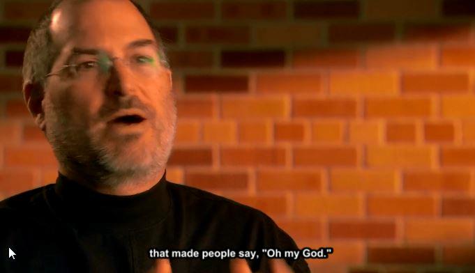 Steve Jobs : Oh My God!