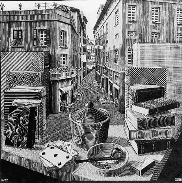 Still Life and Street Scene