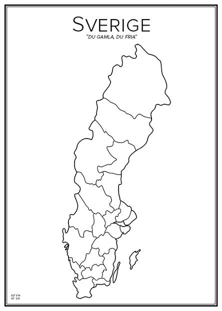 Sverige karta | Pearltrees
