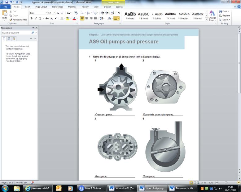 Types of oil pumps