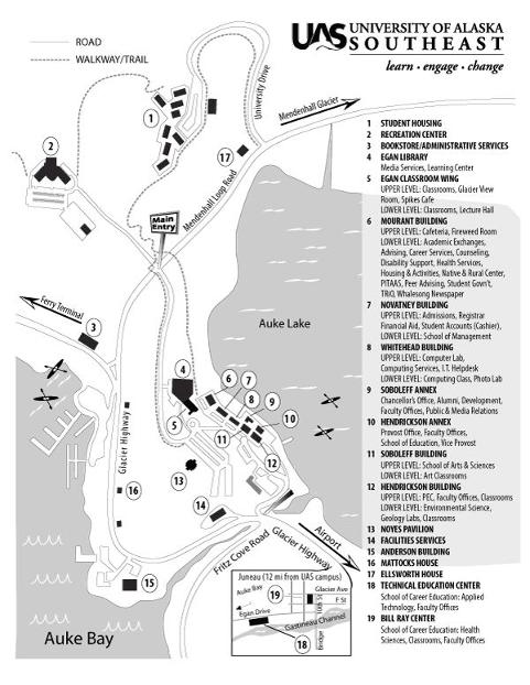 UAS Campus Map