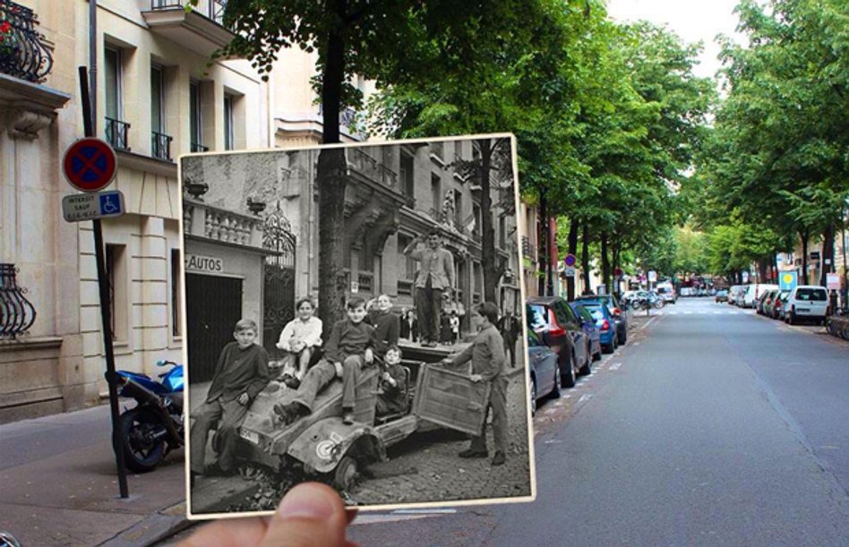 Photos Libération de Paris aujourd'hui/hier (15/17)