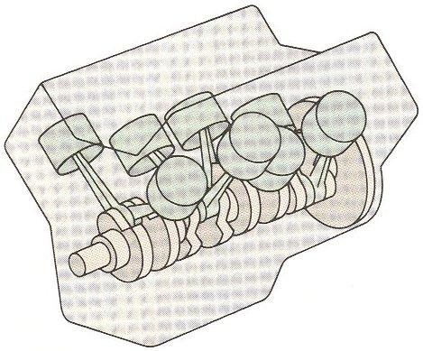 v8 engine diagram