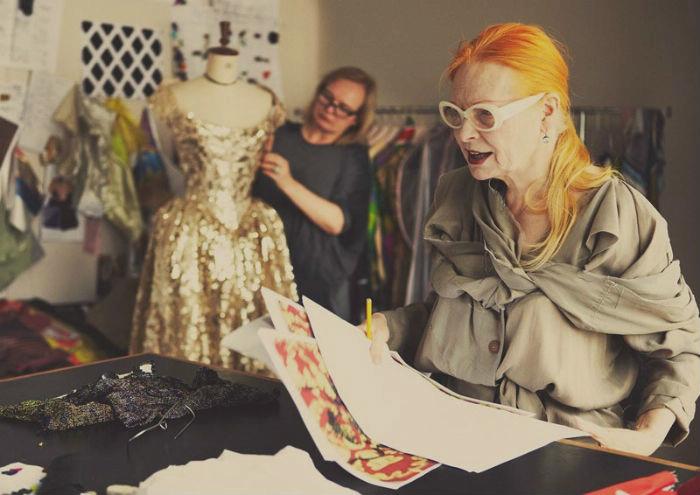 Vivienne-Westwood at work