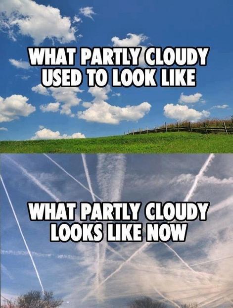 what partly cloudy used to look like ....and what partly cloudy looks like now