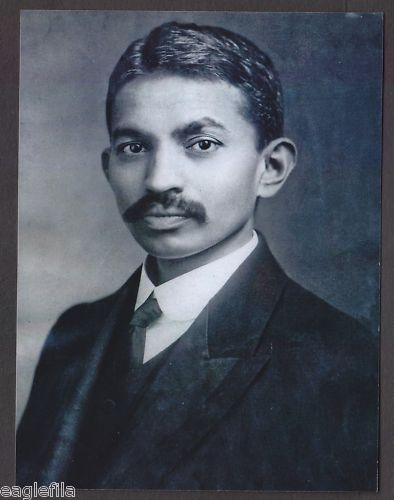 Young Gandhi Portrait