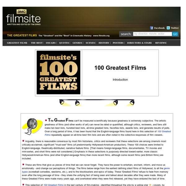 100 Greatest Films