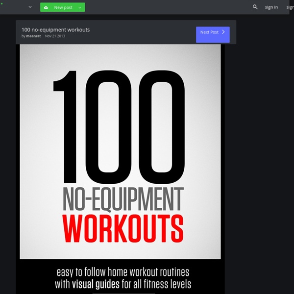 100 no equipment online workouts