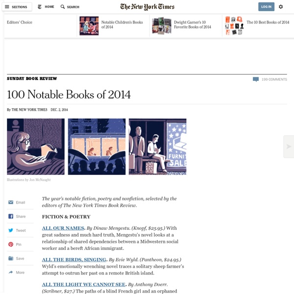 100 Notable Books of 2014