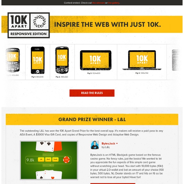 Inspire the web with just 10K.