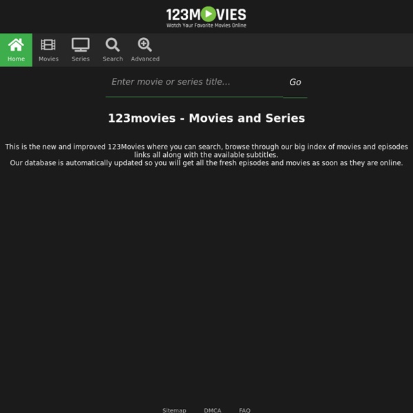 123Movies - Movies and Series