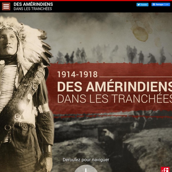 1914-1918 : Des Amérindiens dans les tranchées