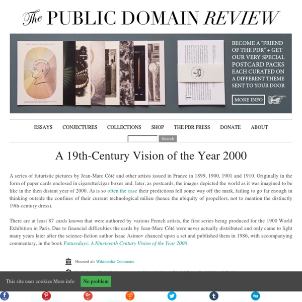 A 19th-Century Vision of the Year 2000