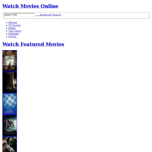 LetMeWatchThis - Watch Movies Online Free - Just Added