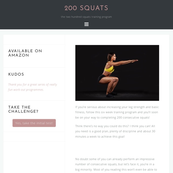 Two hundred squats
