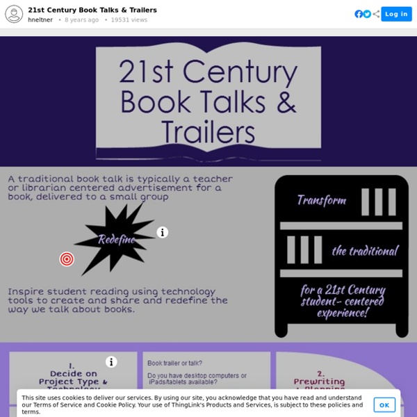 21st Century Book Talks & Trailers